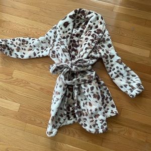 Aerie Cheetah Print Bathrobe